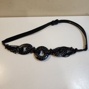 Chico's Women's Black  leather Belt